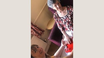 Pamper afternoon at Stockport care home